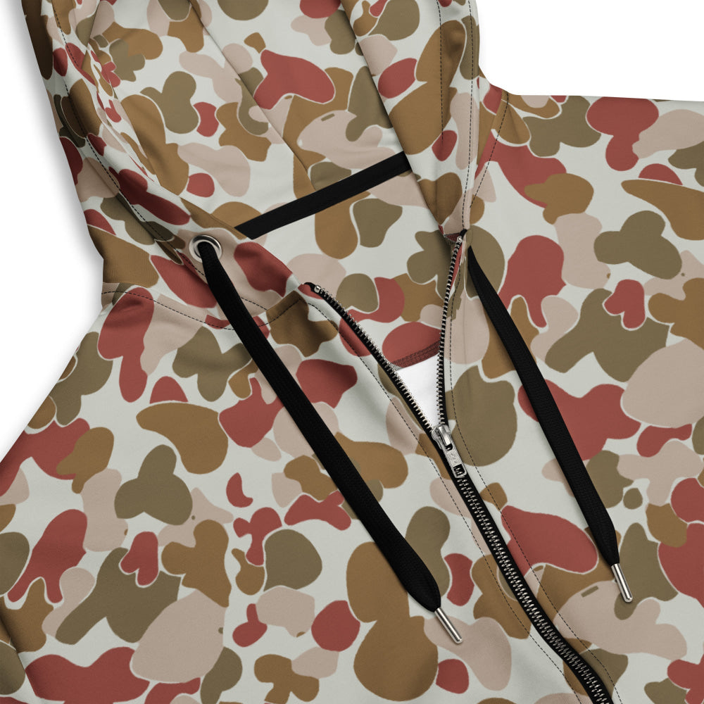 Australian AUSCAM OPFOR Disruptive Pattern Camouflage Uniform (DPCU) CAMO Unisex zip hoodie - Zip Hoodie