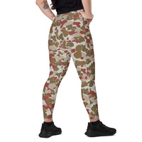 Australian (AUSCAM) OPFOR Disruptive Pattern Camouflage Uniform (DPCU) CAMO Women’s Leggings with pockets - 2XS