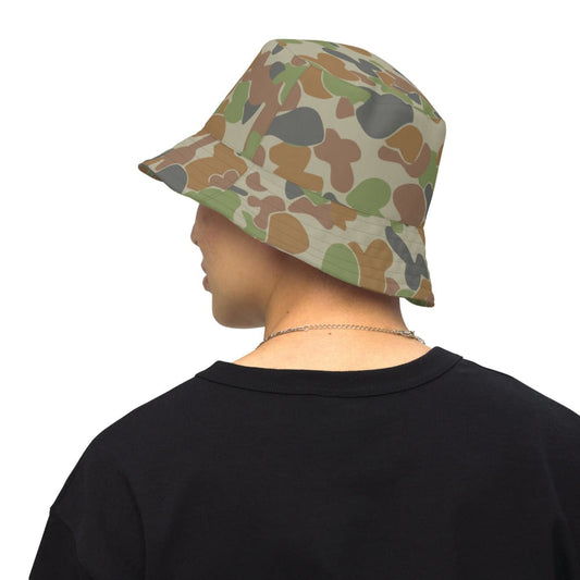 Australian Disruptive Pattern Camouflage Uniform (DPCU) CAMO Reversible bucket hat - S/M