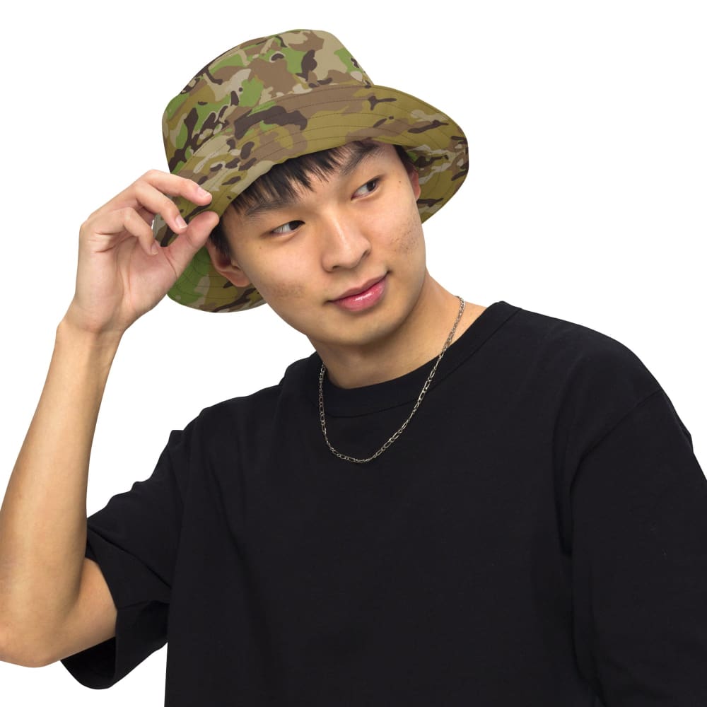 Australian Multicam Camouflage Uniform (AMCU) CAMO Reversible bucket hat