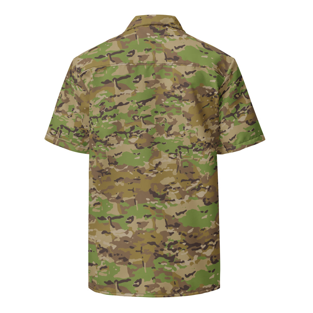 Australian Multicam Camouflage Uniform (AMCU) CAMO Unisex button shirt - Button Shirt