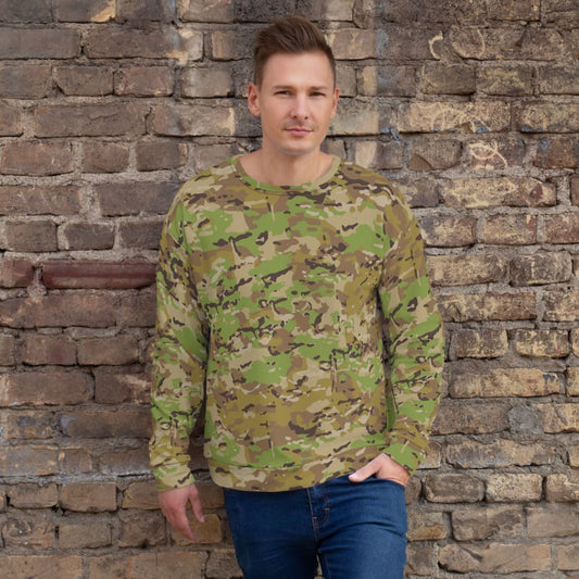 Australian Multicam Camouflage Uniform (AMCU) CAMO Unisex Sweatshirt - XS