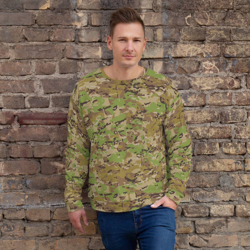 Australian Multicam Camouflage Uniform (AMCU) CAMO Unisex Sweatshirt - XS