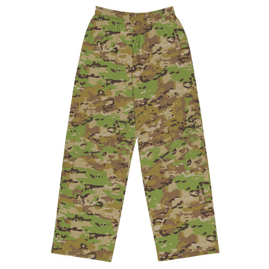 Australian Multicam Camouflage Uniform (AMCU) CAMO unisex wide-leg pants - 2XS