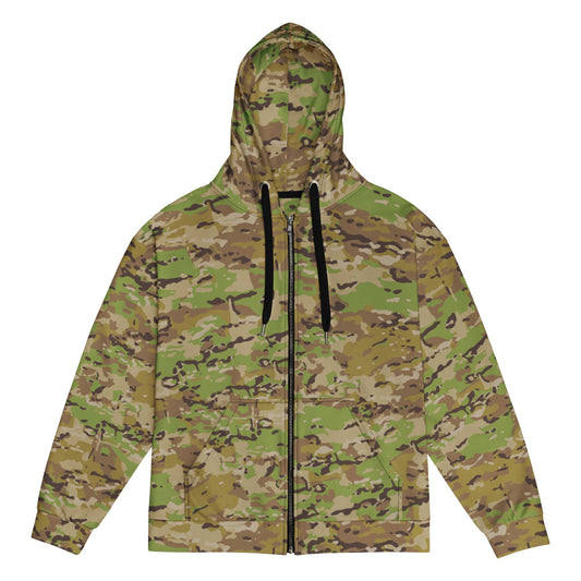 Australian Multicam Camouflage Uniform (AMCU) CAMO Unisex zip hoodie - Zip Hoodie