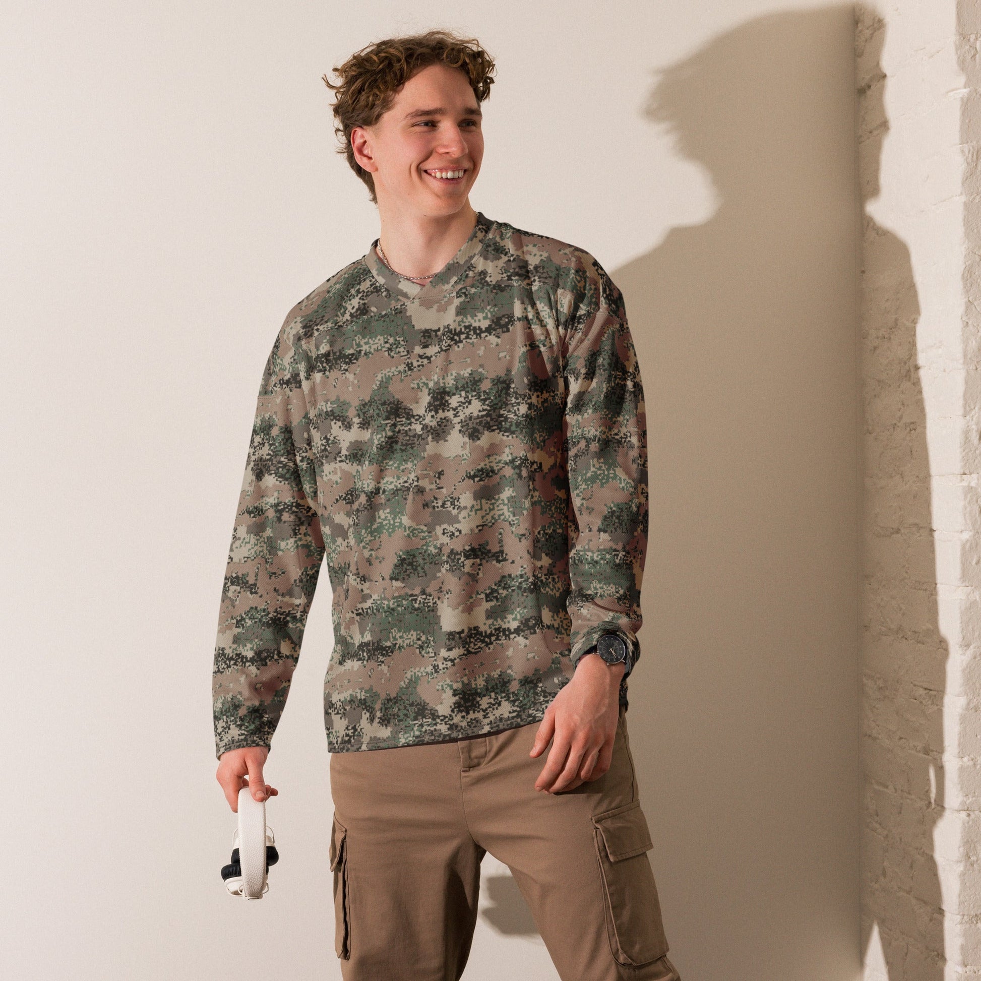 Austrian Digital Jagdkommando CAMO hockey fan jersey - Hockey Jerseys