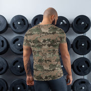 Digital Alpine Jagdkommando CAMO Mens Athletic T-Shirt - Shirt