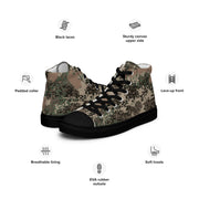 Digital Alpine Jagdkommando CAMO Mens High-Top Canvas Shoes