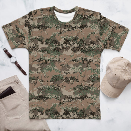 Digital Alpine Jagdkommando CAMO Mens T-Shirt - XS