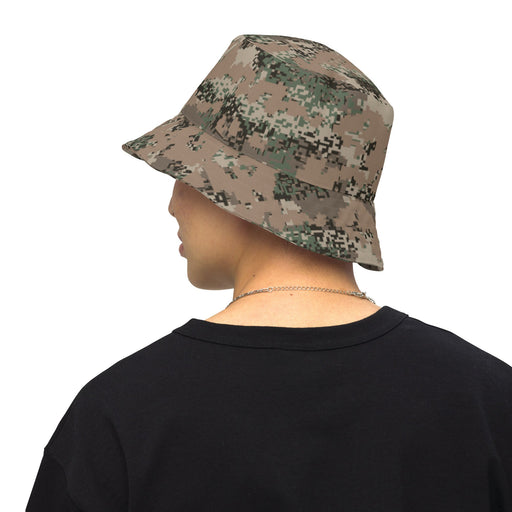 Digital Alpine Jagdkommando CAMO Reversible Bucket Hat - XS