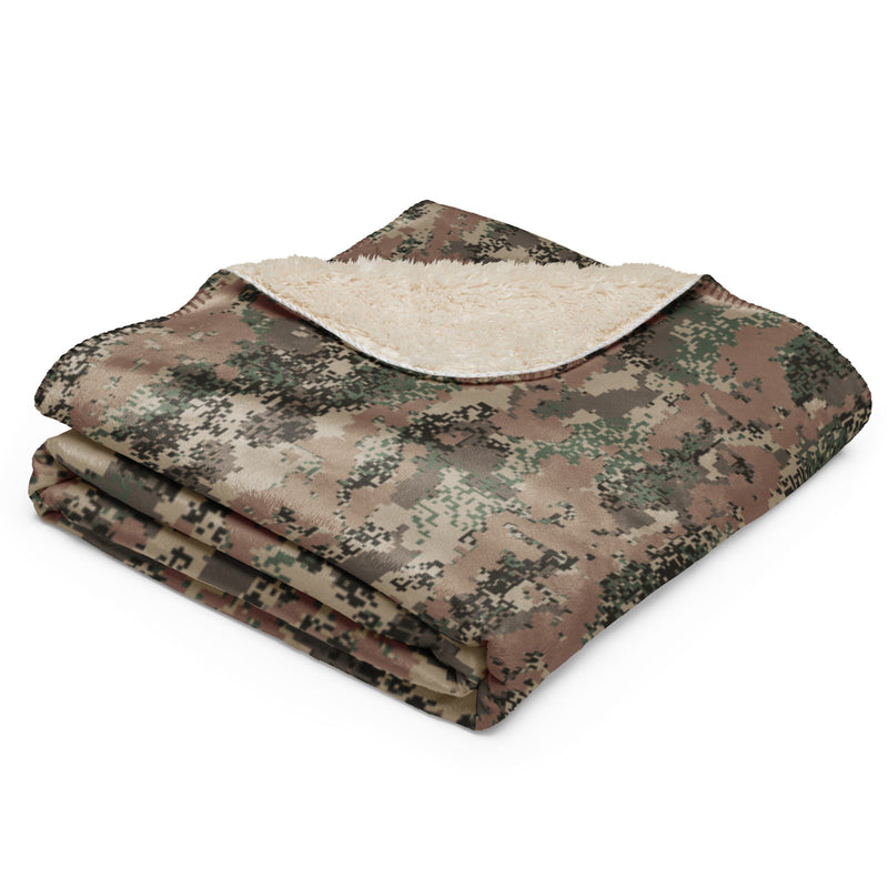 Digital Alpine Jagdkommando CAMO Sherpa Blanket