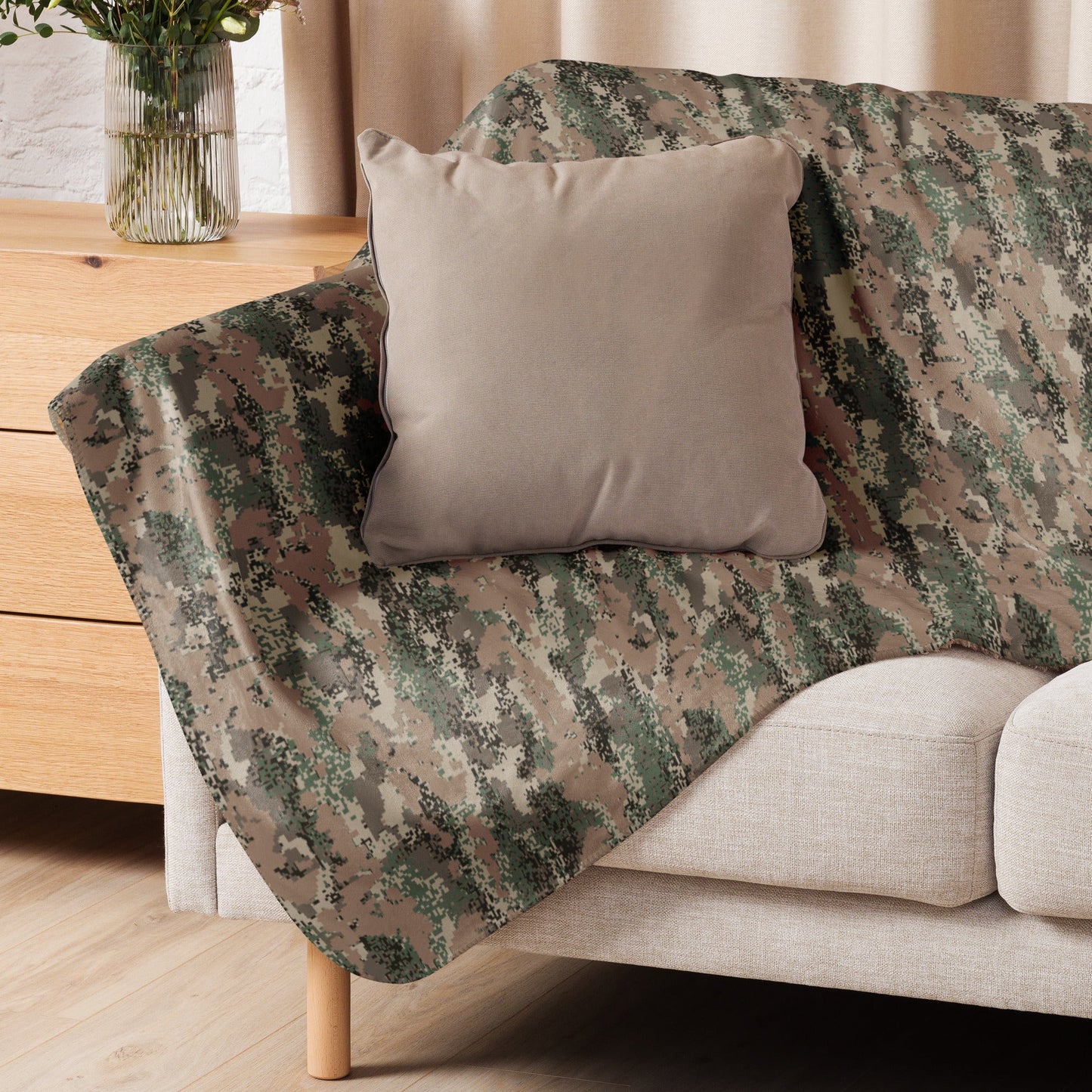 Austrian Digital Jagdkommando CAMO Sherpa blanket - Blankets