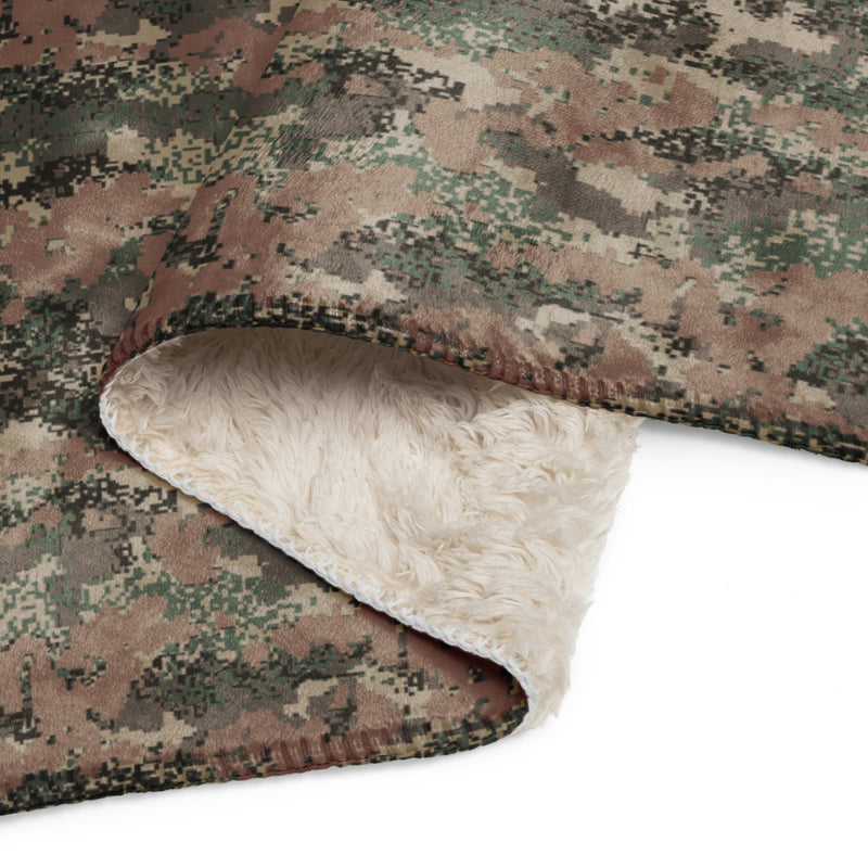 Digital Alpine Jagdkommando CAMO Sherpa Blanket