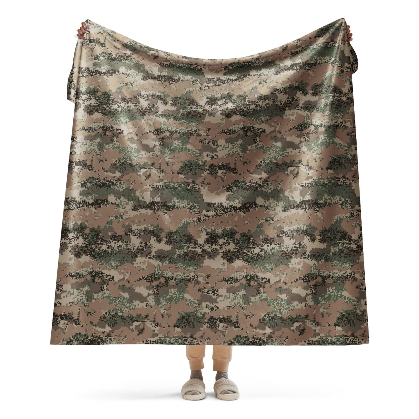 Austrian Digital Jagdkommando CAMO Sherpa blanket - 60″×80″ - Blankets