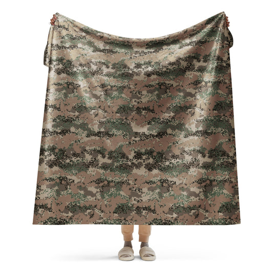 Austrian Digital Jagdkommando CAMO Sherpa blanket - 60″×80″ - Blankets