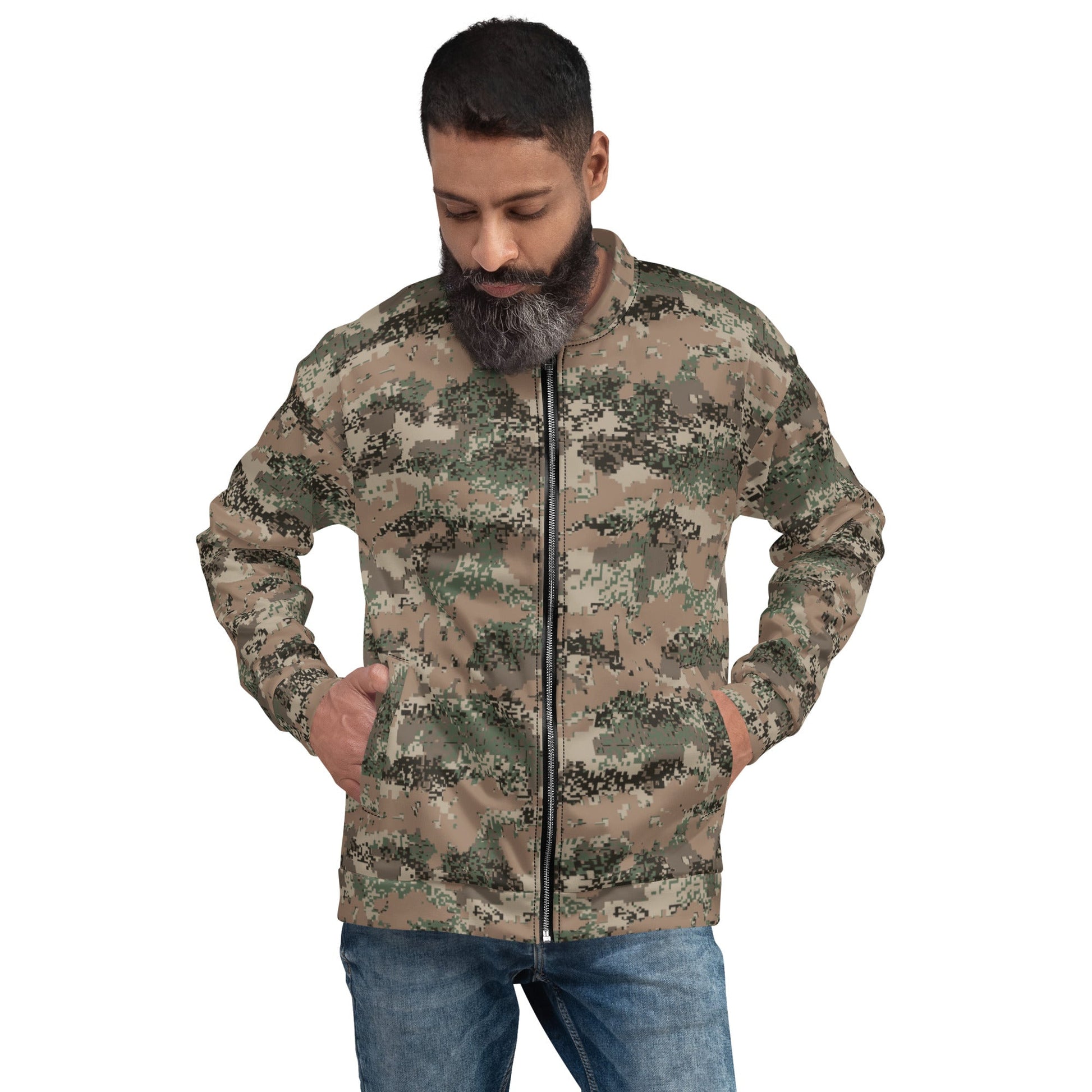 Austrian Digital Jagdkommando CAMO Unisex Bomber Jacket - Jackets