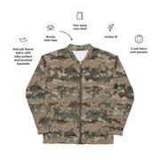 Digital Alpine Jagdkommando CAMO Unisex Bomber Jacket
