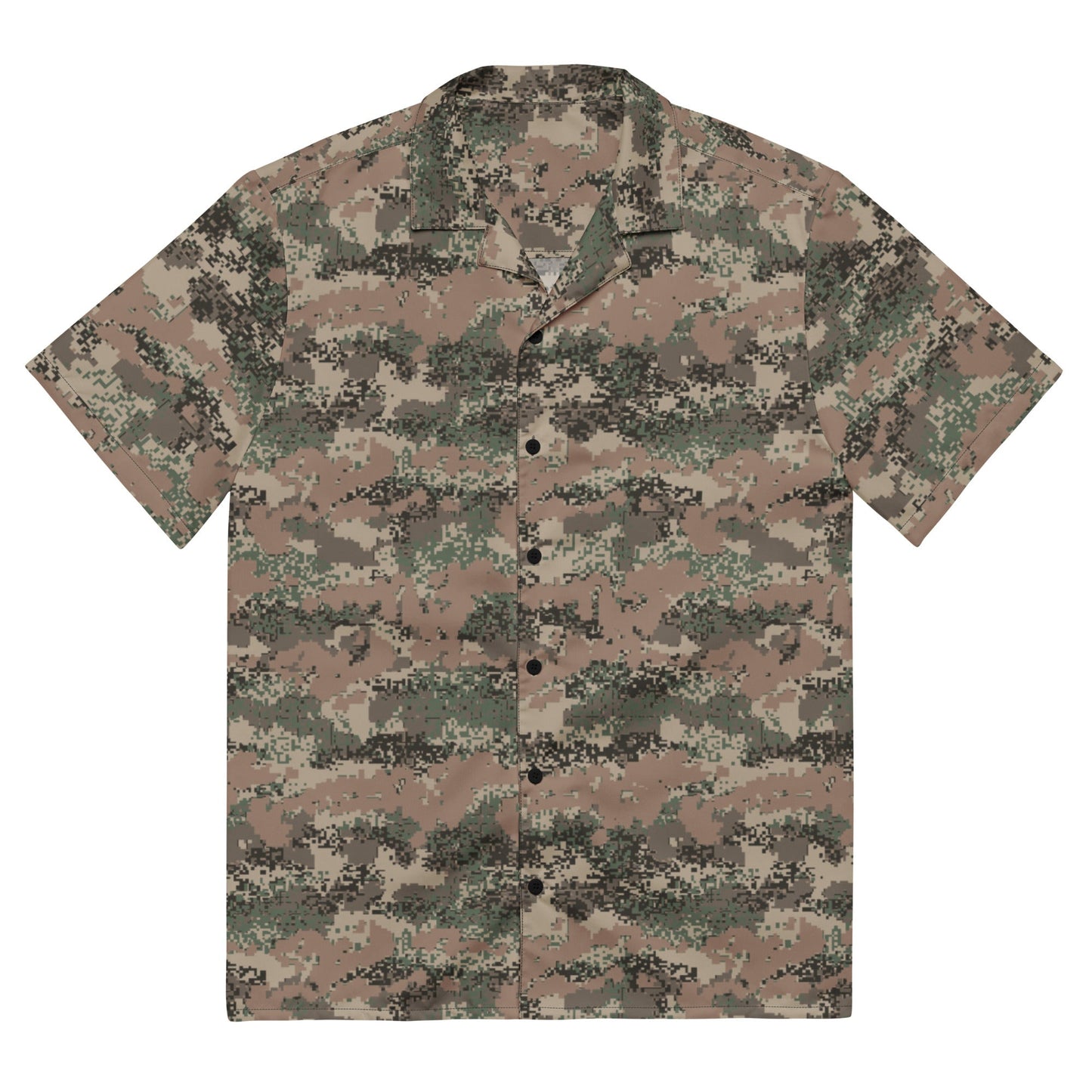 Austrian Digital Jagdkommando CAMO Unisex button shirt - 2XS - Button Shirts