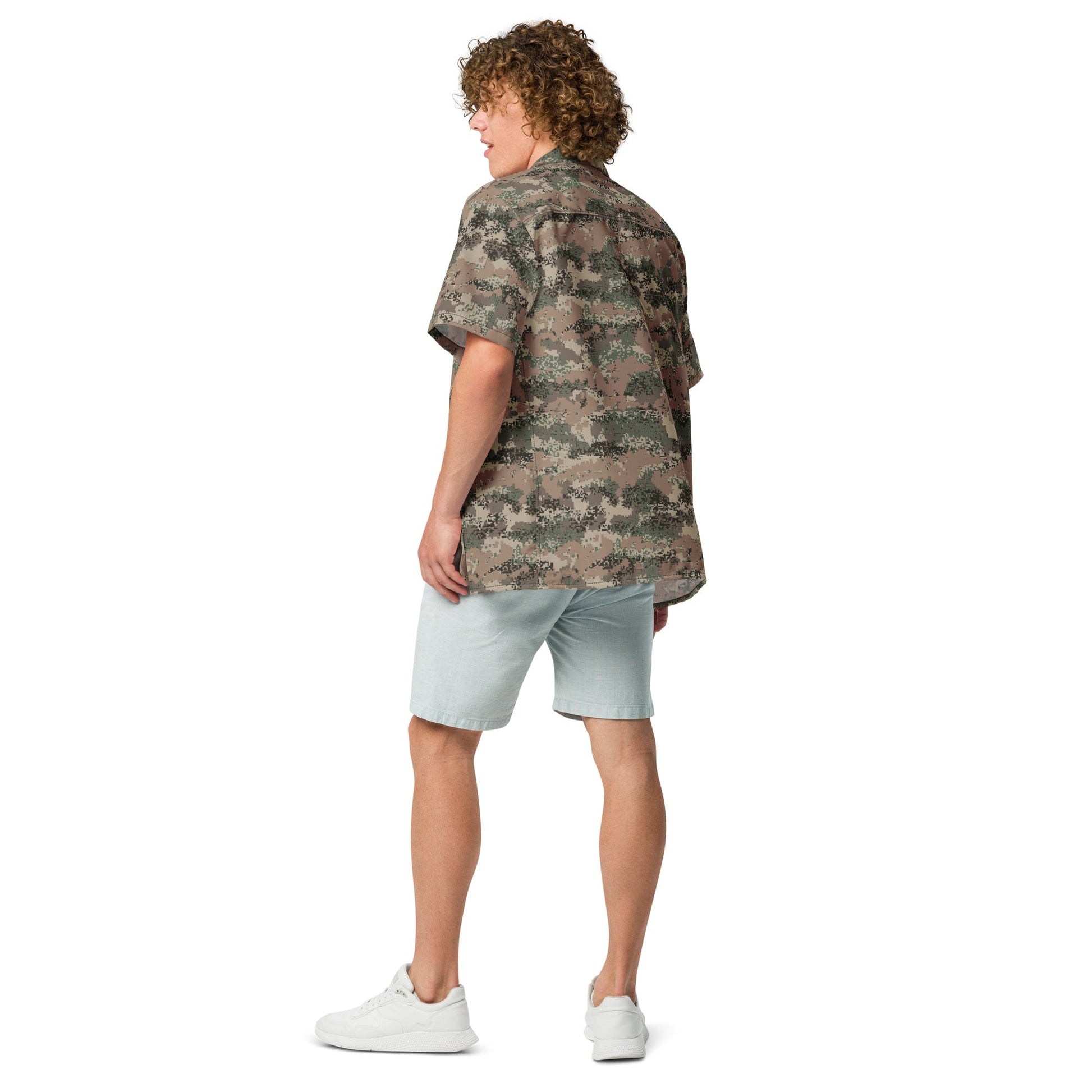 Austrian Digital Jagdkommando CAMO Unisex button shirt - Button Shirts