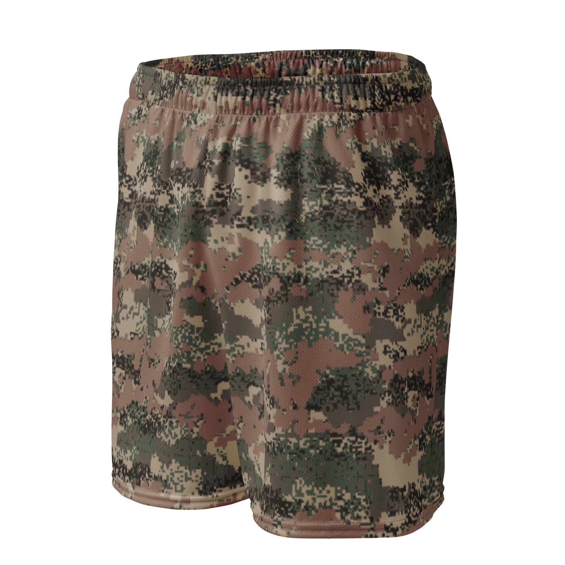 Austrian Digital Jagdkommando CAMO Unisex Mesh Shorts