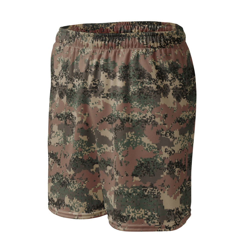 Digital Alpine Jagdkommando CAMO Unisex Mesh Shorts
