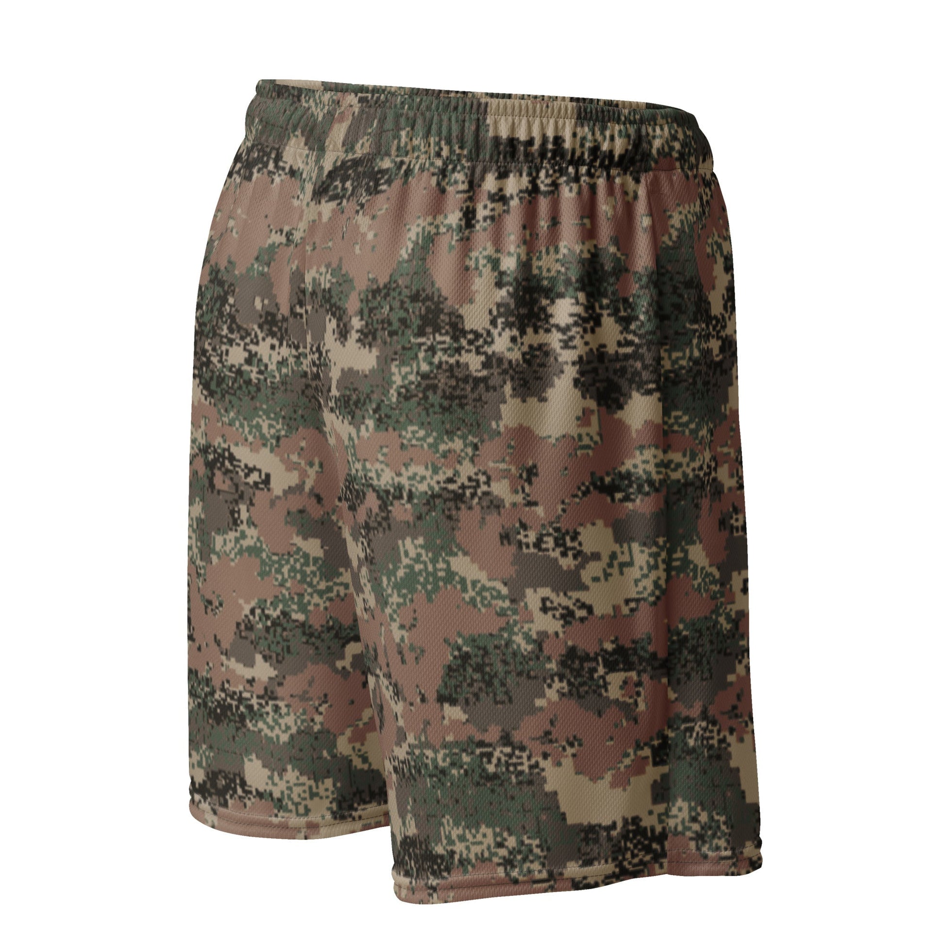 Austrian Digital Jagdkommando CAMO Unisex Mesh Shorts