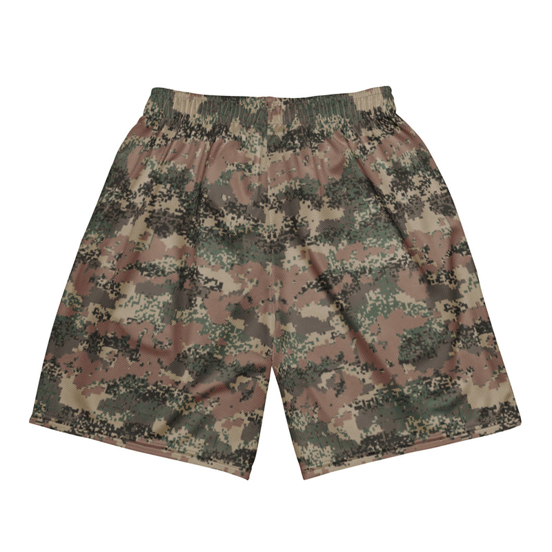 Digital Alpine Jagdkommando CAMO Unisex Mesh Shorts