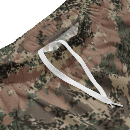 Austrian Digital Jagdkommando CAMO Unisex Mesh Shorts