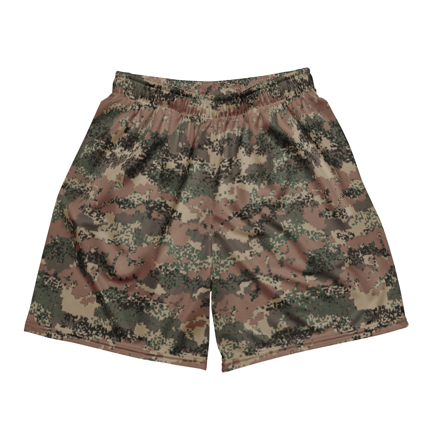 Austrian Digital Jagdkommando CAMO Unisex Mesh Shorts