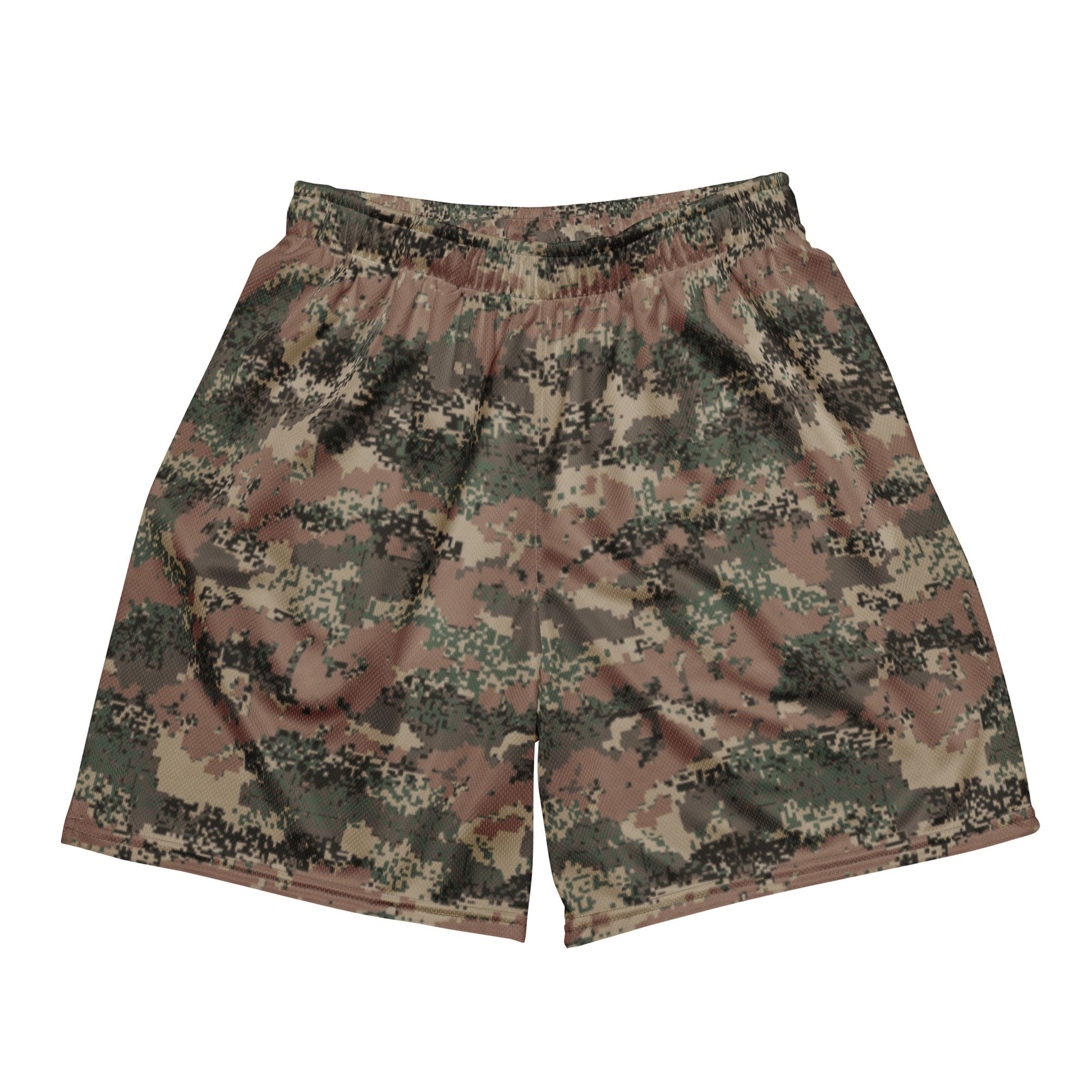 Austrian Digital Jagdkommando CAMO Unisex Mesh Shorts