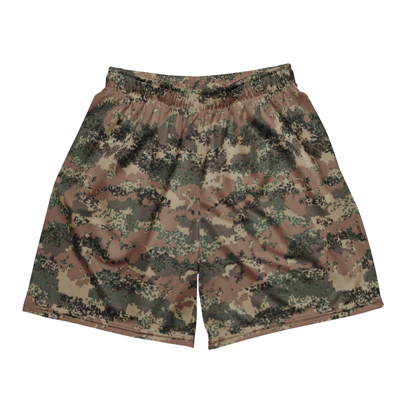 Digital Alpine Jagdkommando CAMO Unisex Mesh Shorts