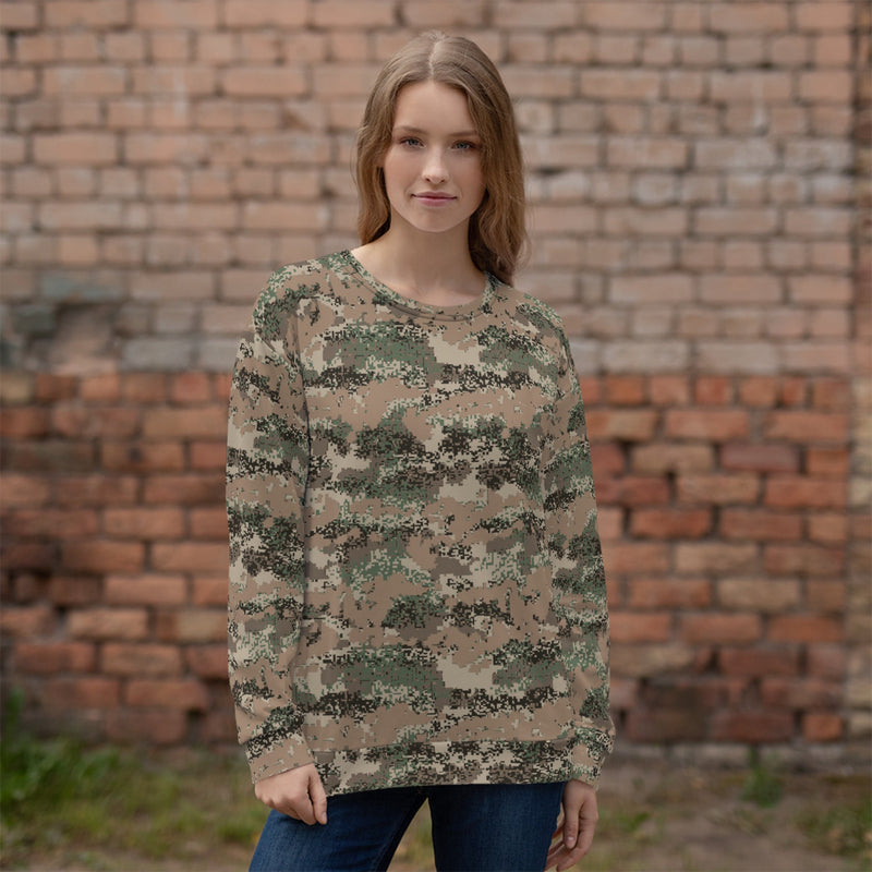 Digital Alpine Jagdkommando CAMO Unisex Sweatshirt