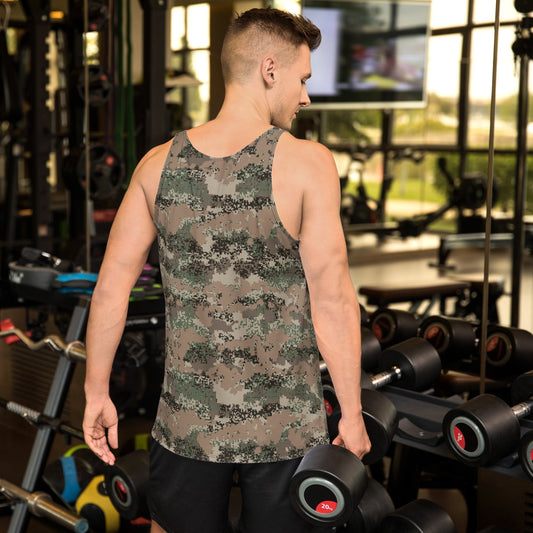 Austrian Digital Jagdkommando CAMO Unisex Tank Top - Tops