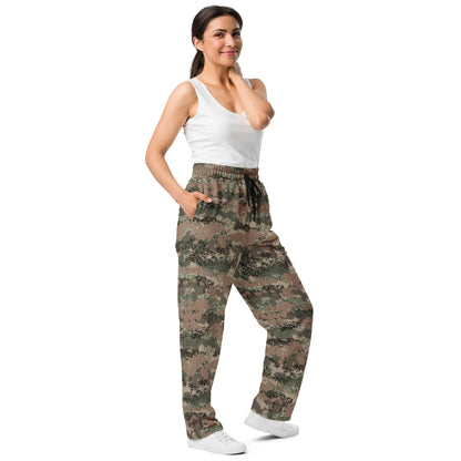 Austrian Digital Jagdkommando CAMO Wide-leg joggers - Joggers