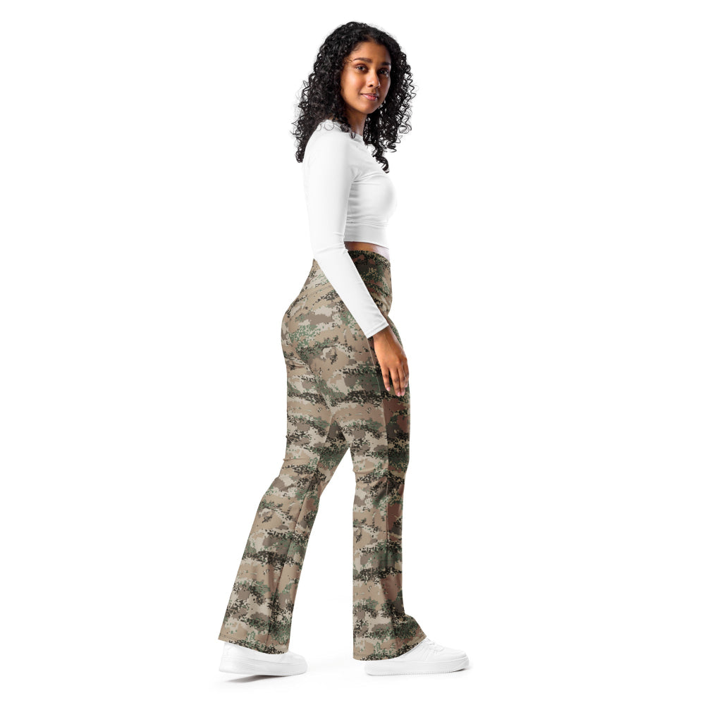 Austrian Jagdkommando Digital CAMO Flare leggings - Womens Leggings