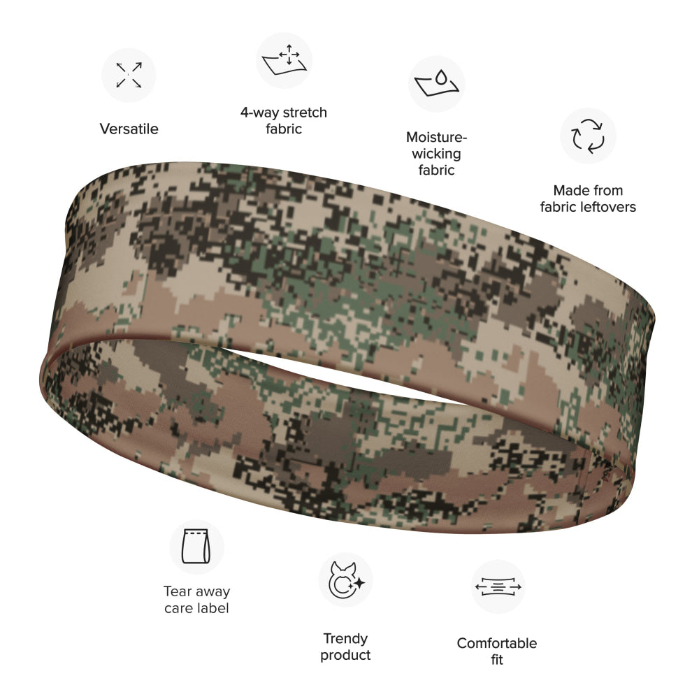 Austrian Jagdkommando Digital CAMO Headband - M