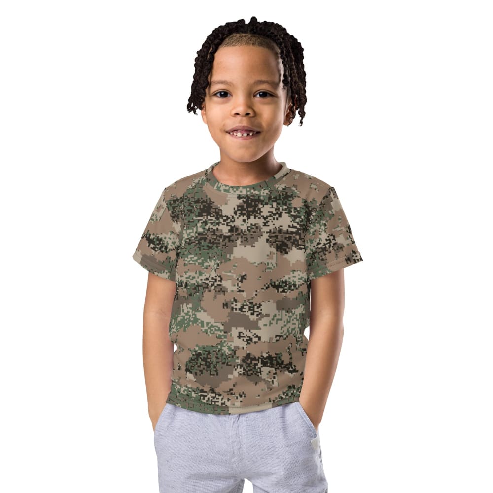 Austrian Jagdkommando Digital CAMO Kids crew neck t-shirt - 2T