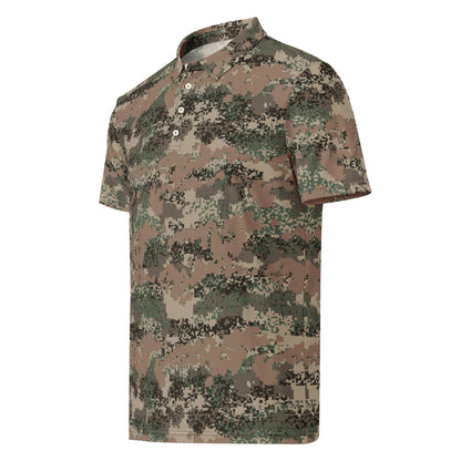 Austrian Jagdkommando Digital CAMO Men’s slim fit polo - Mens Slim Fit Polo