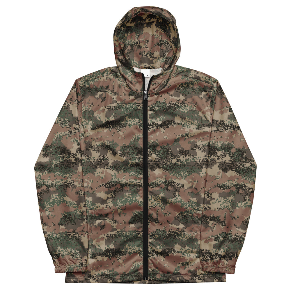 Austrian Jagdkommando Digital CAMO Men’s windbreaker - Mens Windbreaker