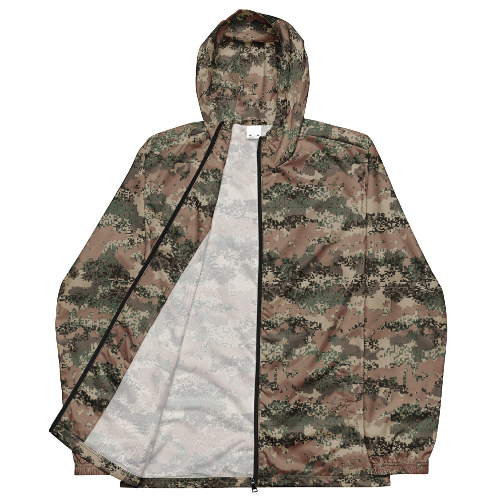 Austrian Jagdkommando Digital CAMO Men’s windbreaker - Mens Windbreaker