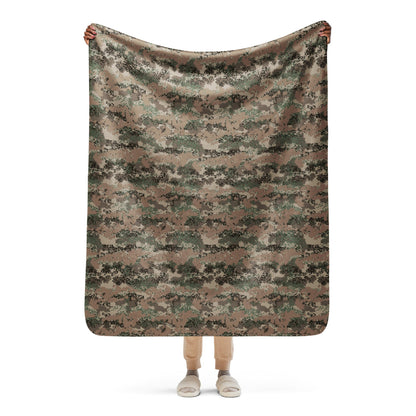 Austrian Jagdkommando Digital CAMO Sherpa blanket - 50″×60″ - Blanket