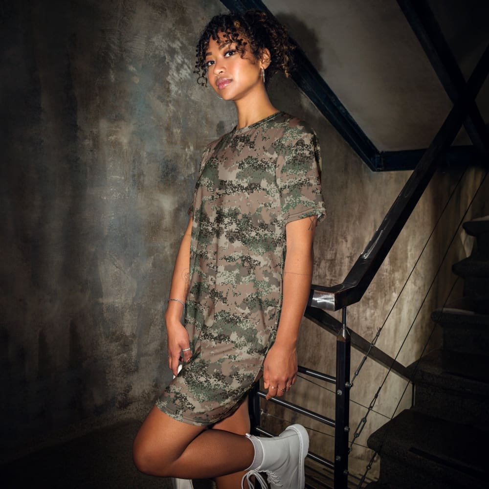 Austrian Jagdkommando Digital CAMO T-shirt dress - 2XS