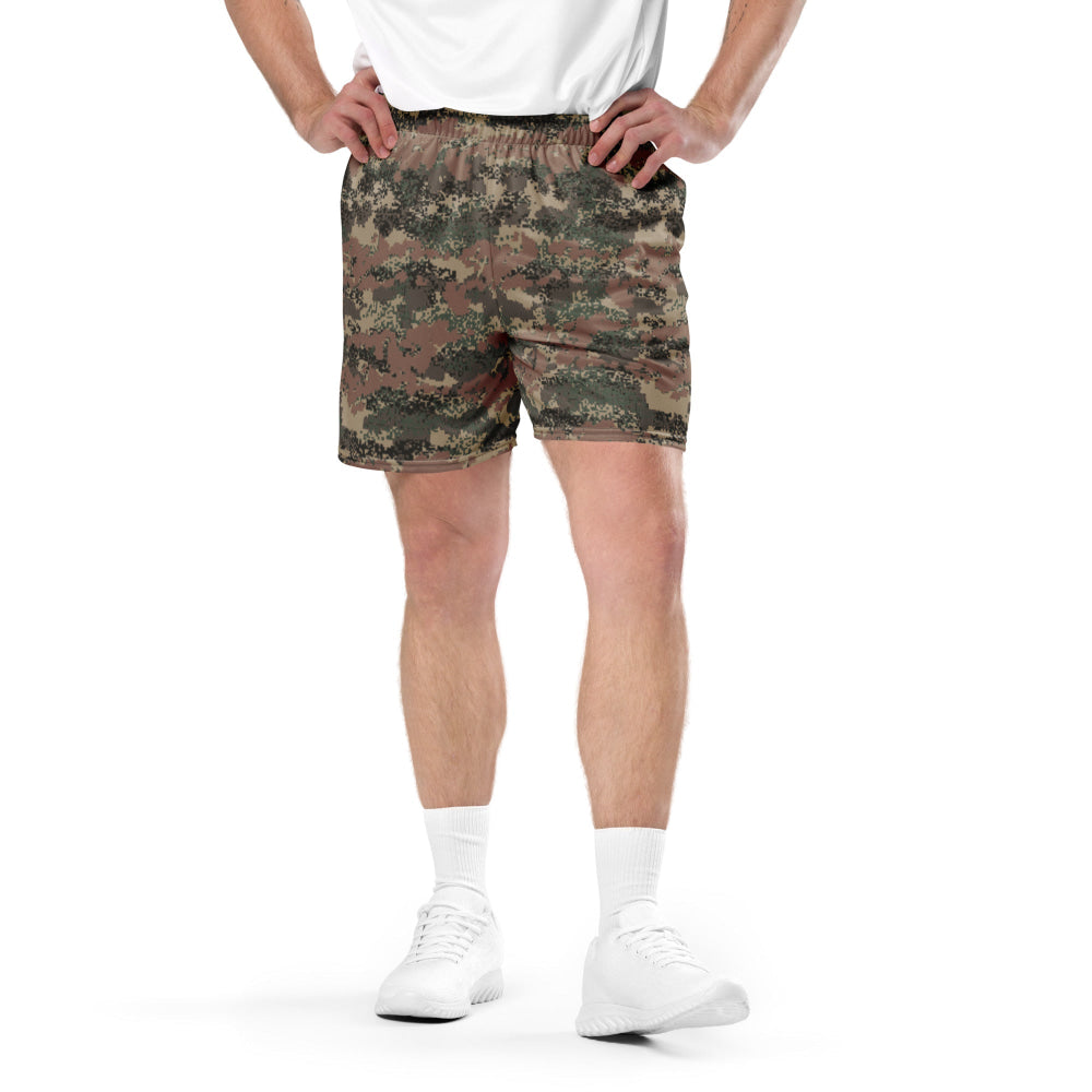 Austrian Jagdkommando Digital CAMO Unisex mesh shorts - 2XS - Mesh Shorts