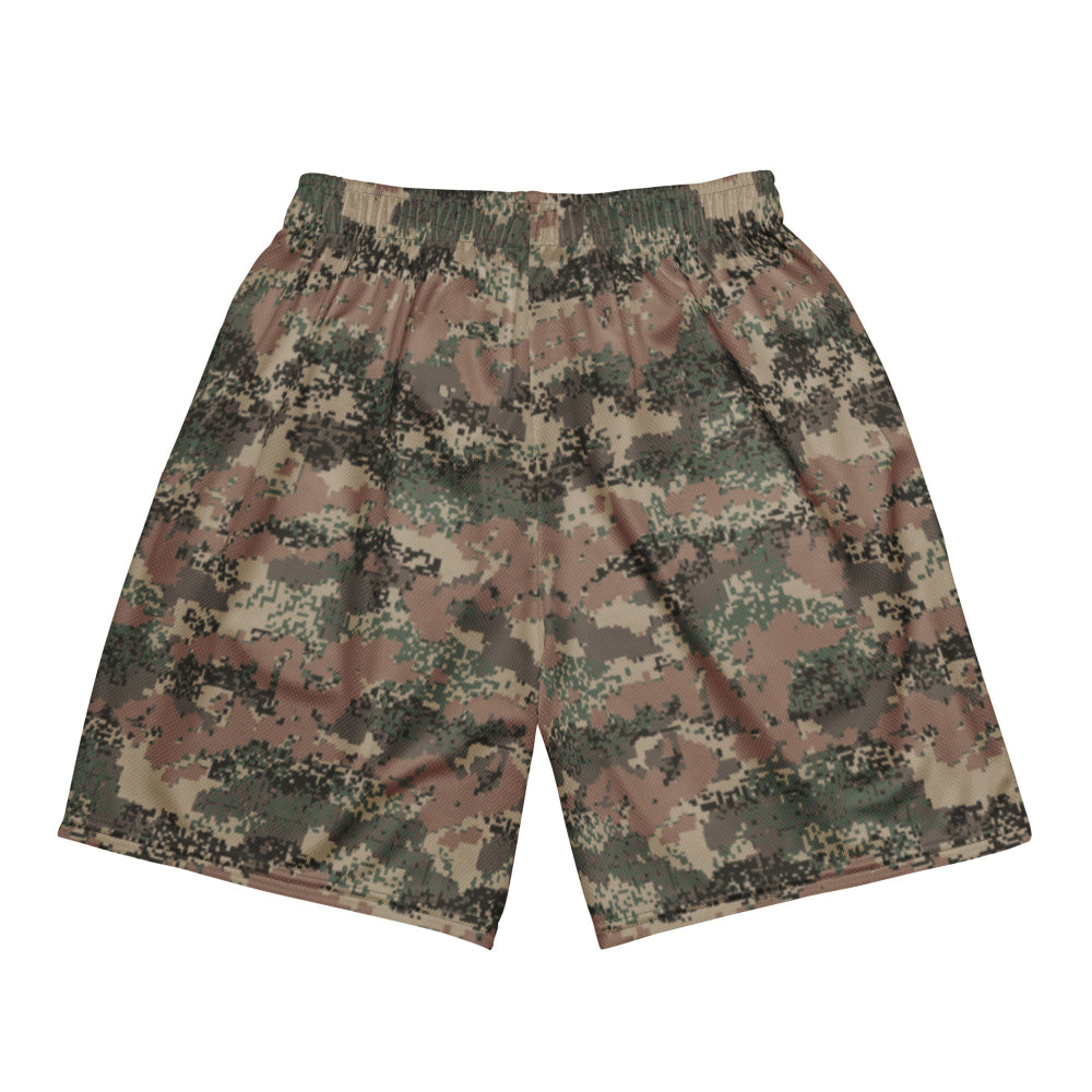 Austrian Jagdkommando Digital CAMO Unisex mesh shorts - Mesh Shorts