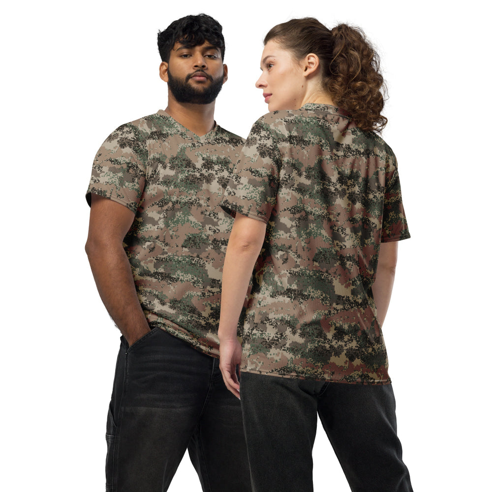 Austrian Jagdkommando Digital CAMO unisex sports jersey - 2XS - Unisex Sports Jersey