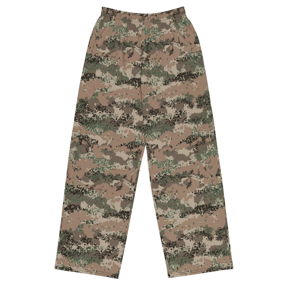 Austrian Jagdkommando Digital CAMO unisex wide-leg pants - 2XS