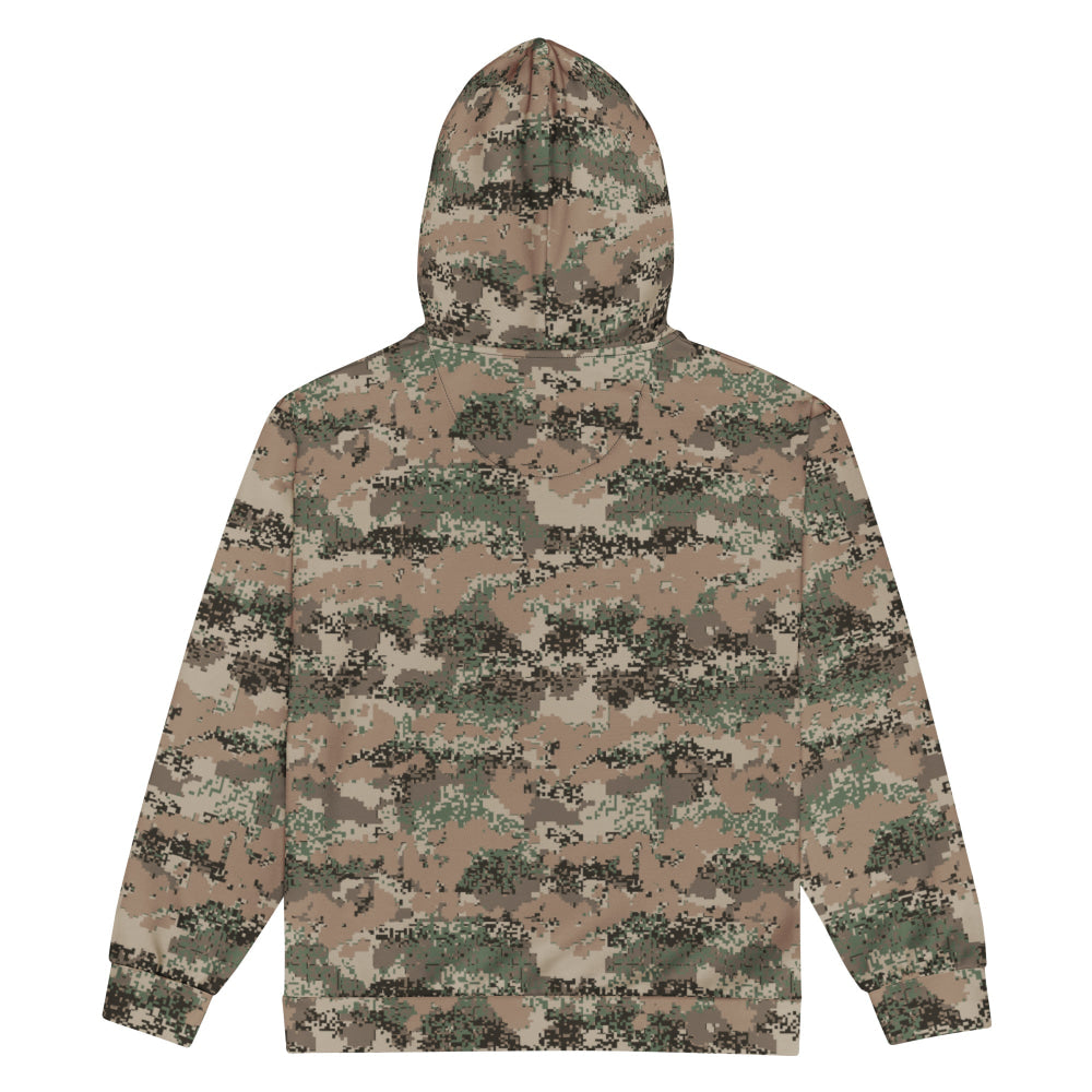 Austrian Jagdkommando Digital CAMO Unisex zip hoodie - Zip Hoodie