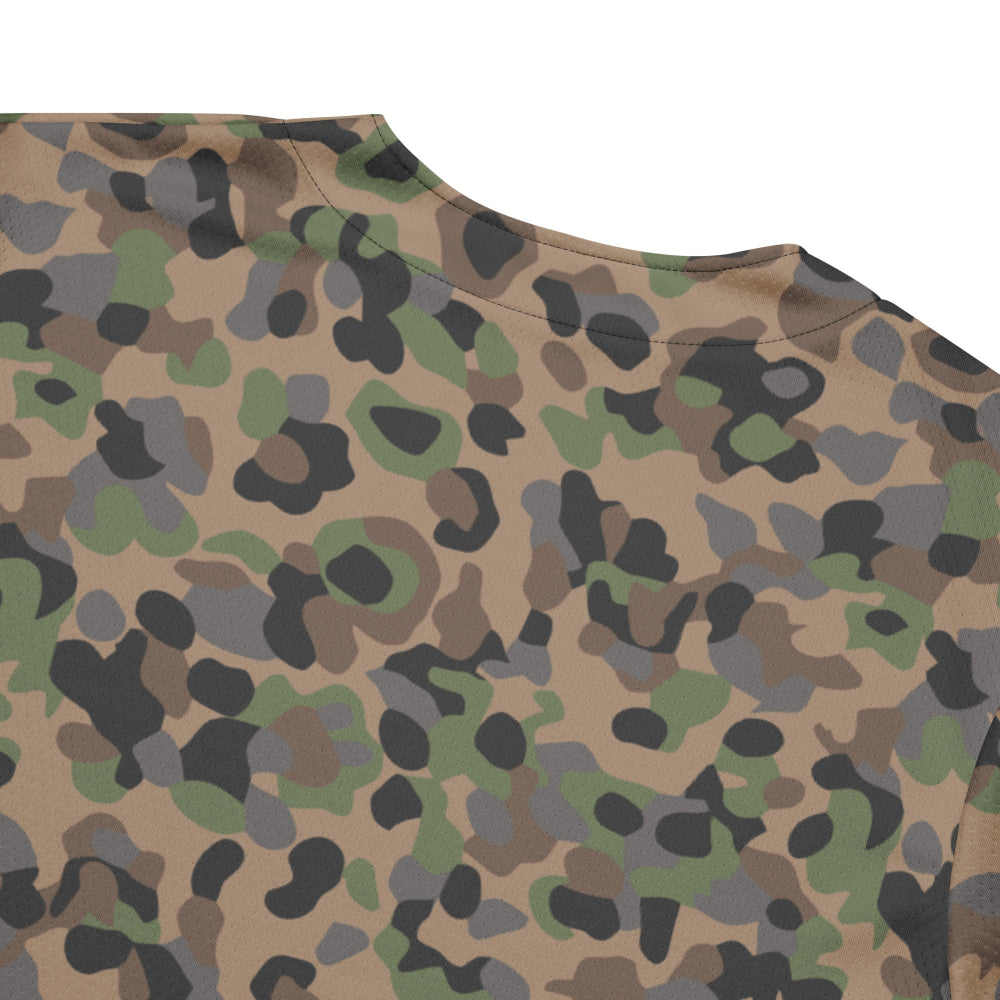 Austrian Pea Dot CAMO baseball jersey