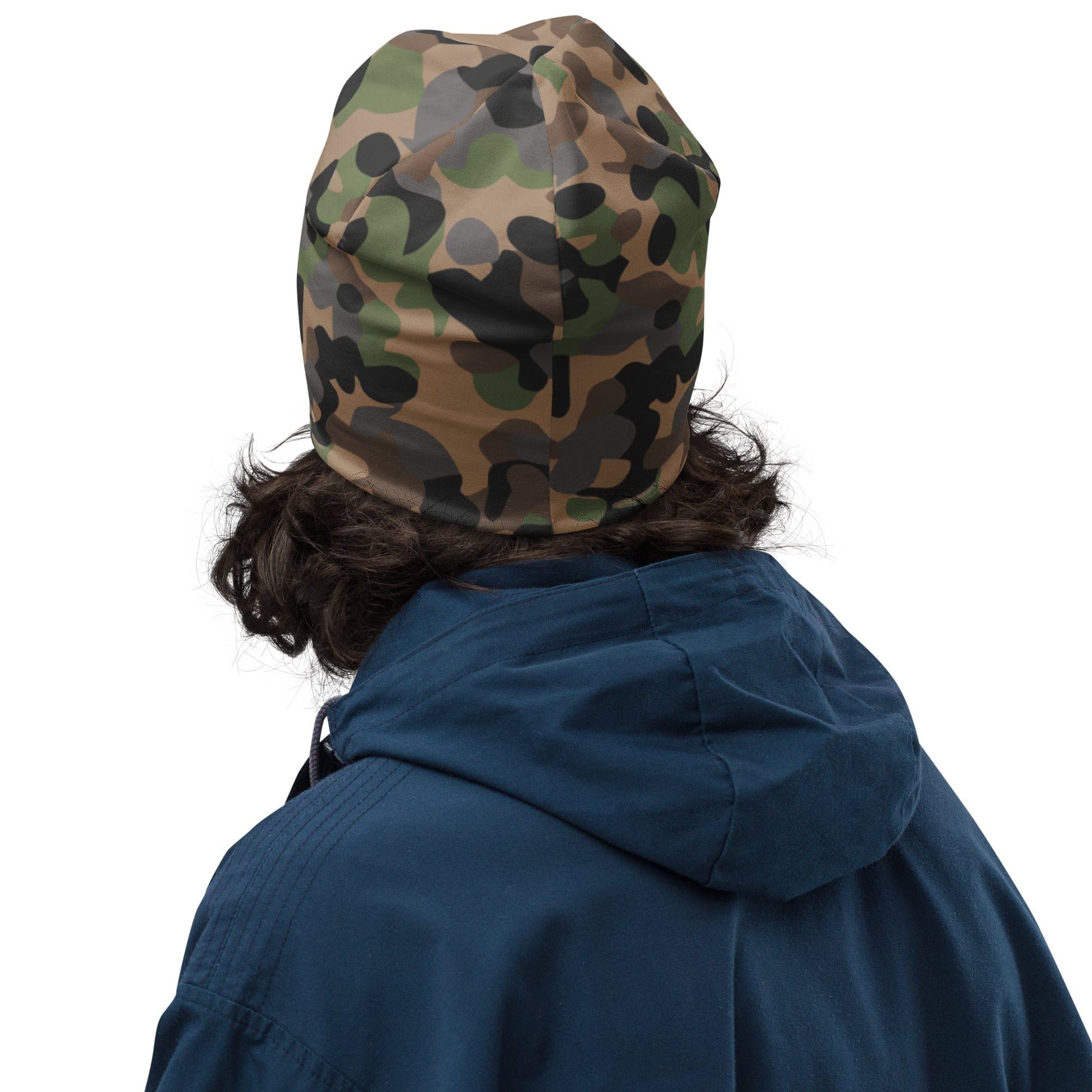 Austrian Pea Dot CAMO Beanie