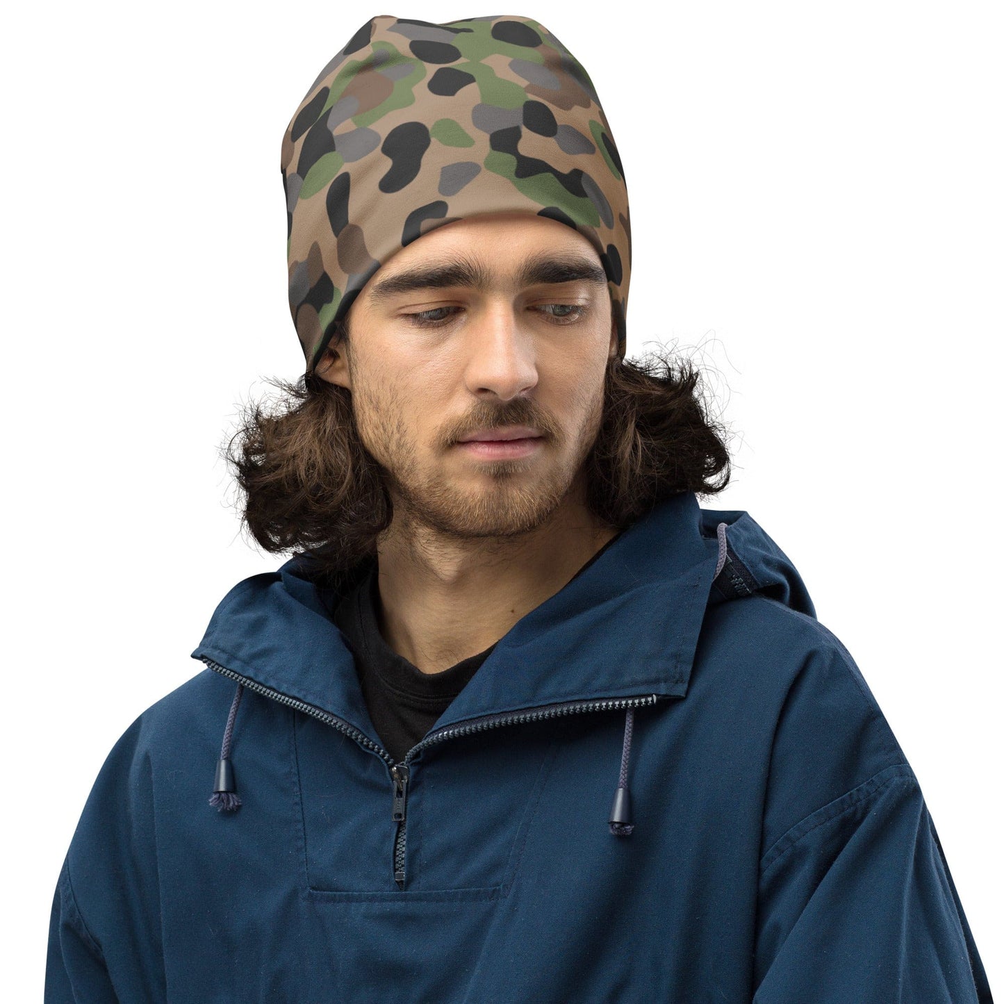 Austrian Pea Dot CAMO Beanie